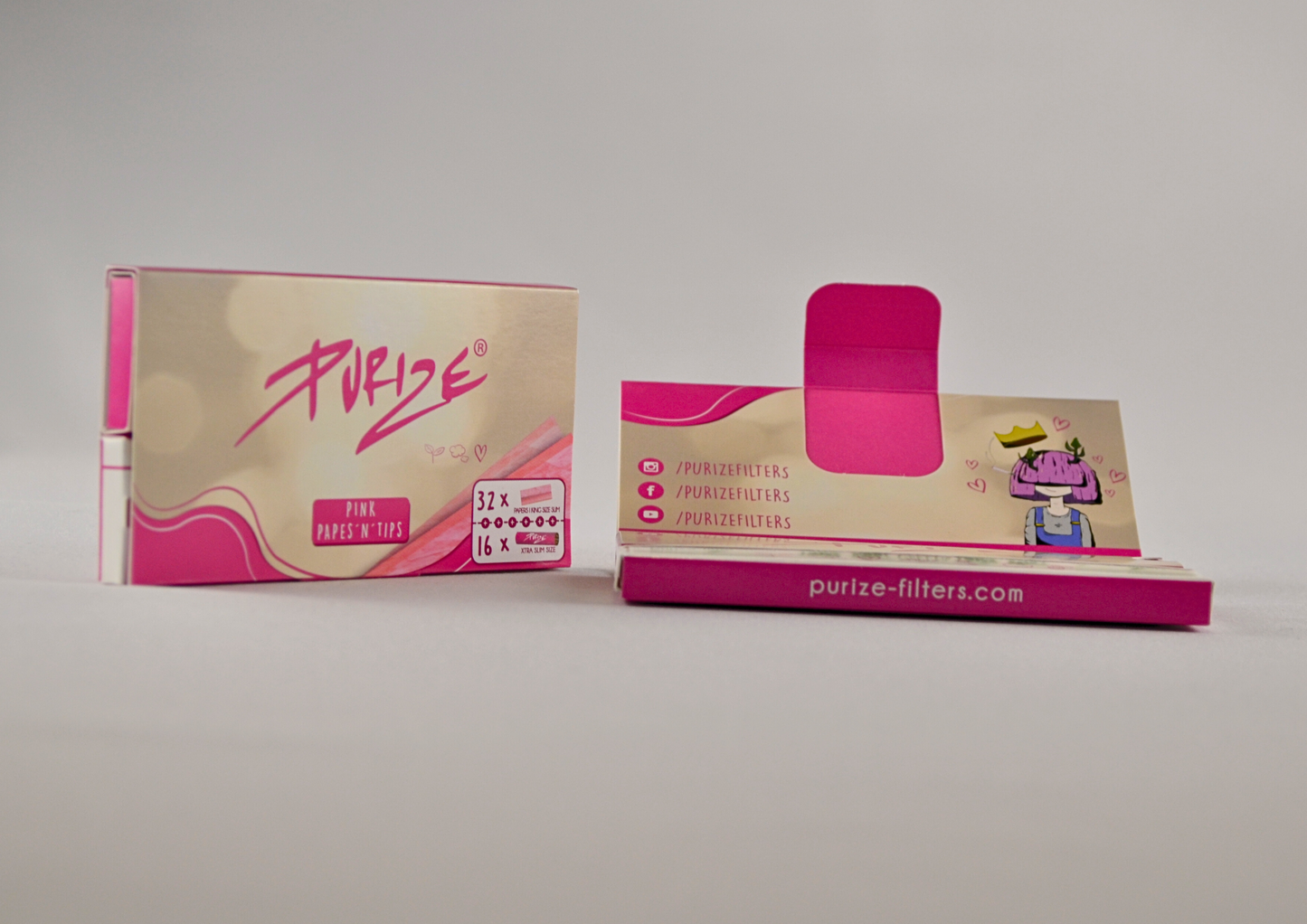 PURIZE Pink Papes'n'Tips Kombi