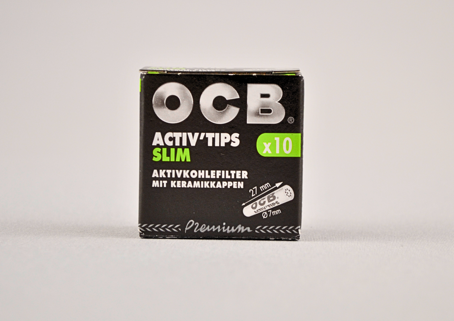 OCB Premium Activated Carbon Filters 10x/ 50x Box