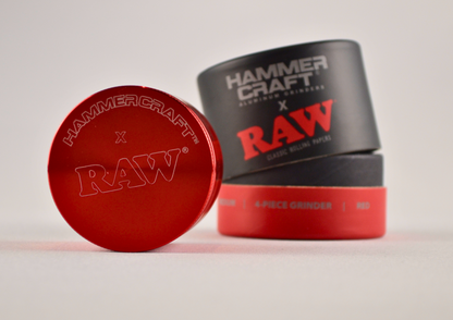 RAW x HAMMERCRAFT Grinder Red