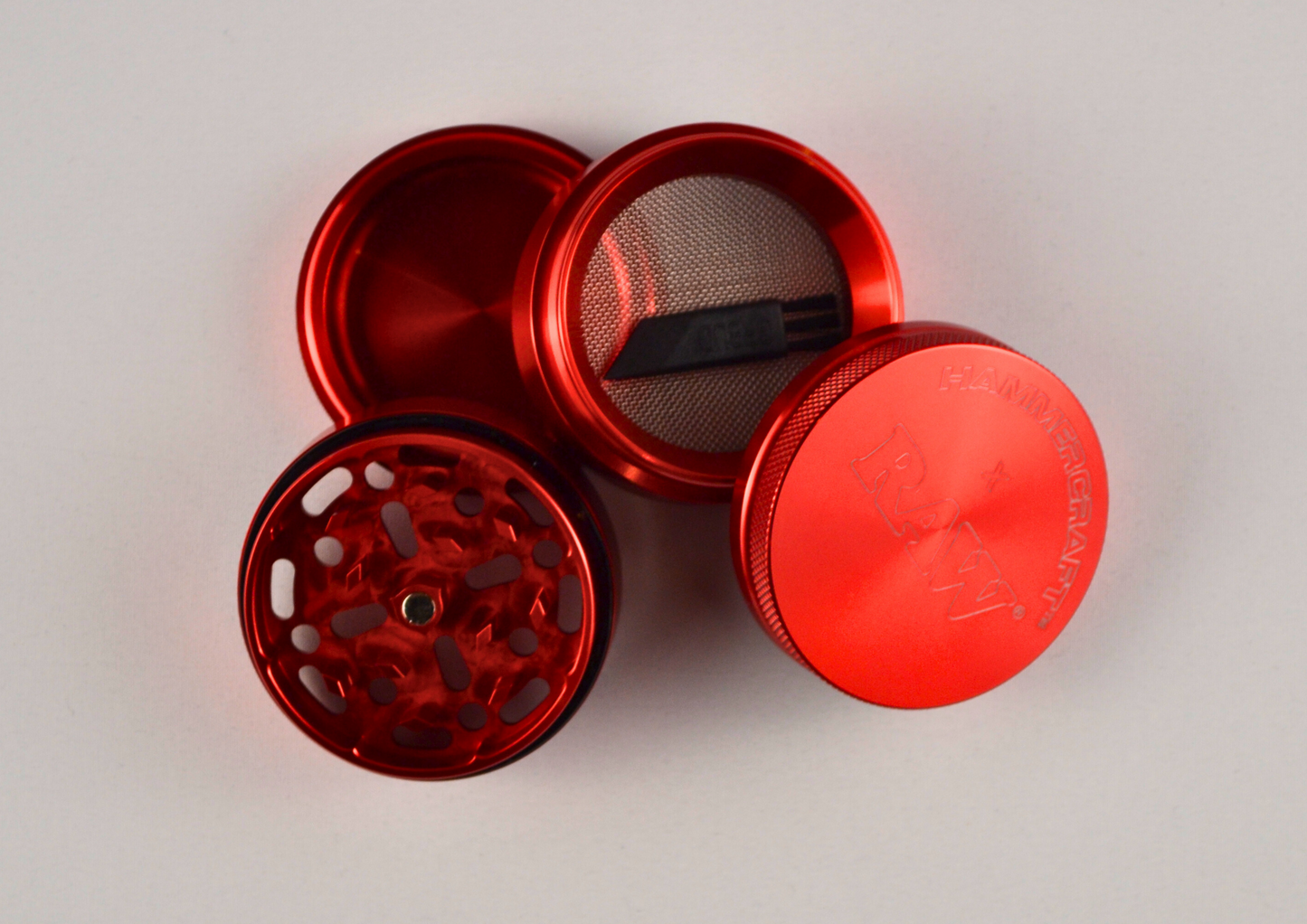 RAW x HAMMERCRAFT Grinder Red