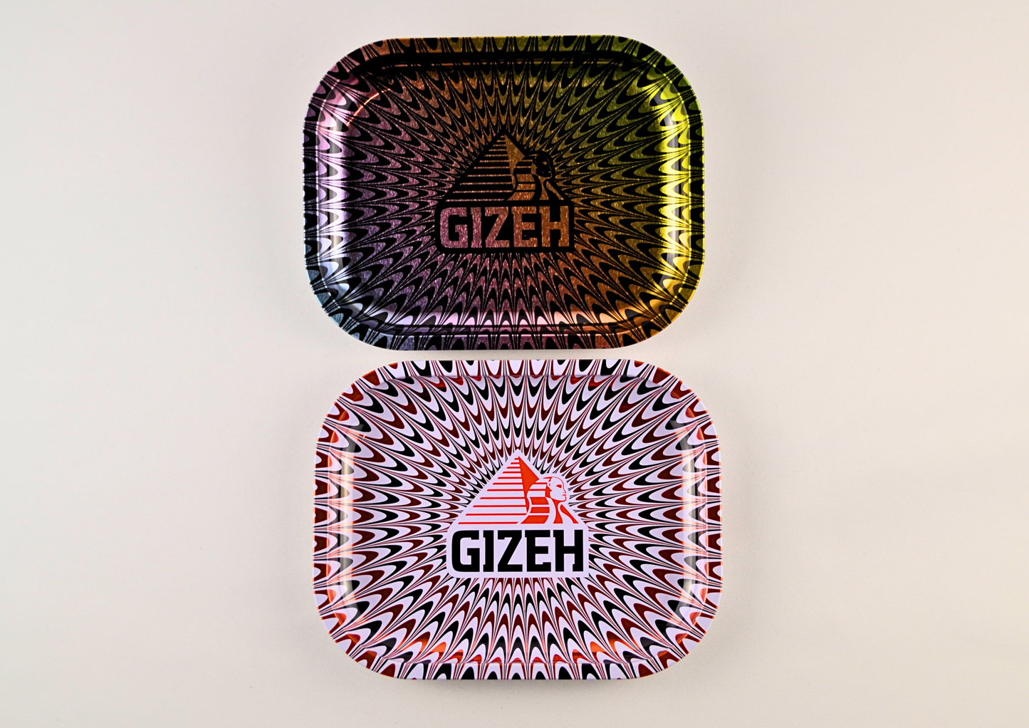 GIZEH Trippy Metal Tray S Colored/ Red-White