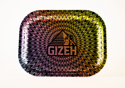 GIZEH Trippy Metal Tray S Colored/ Red-White