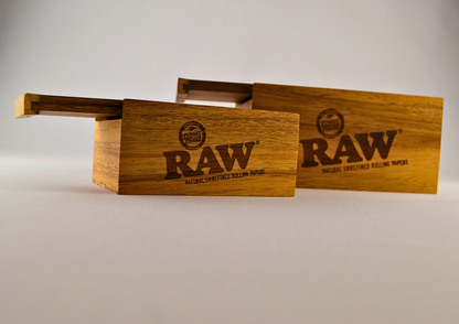 RAW Slide Box Acacia Wood Small/ Large