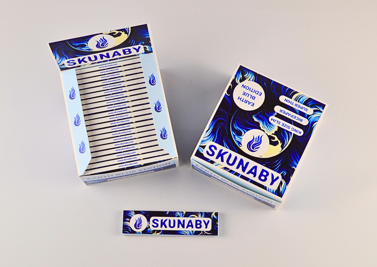 SKUNABY EarthBlueEdition Papers 40x Box