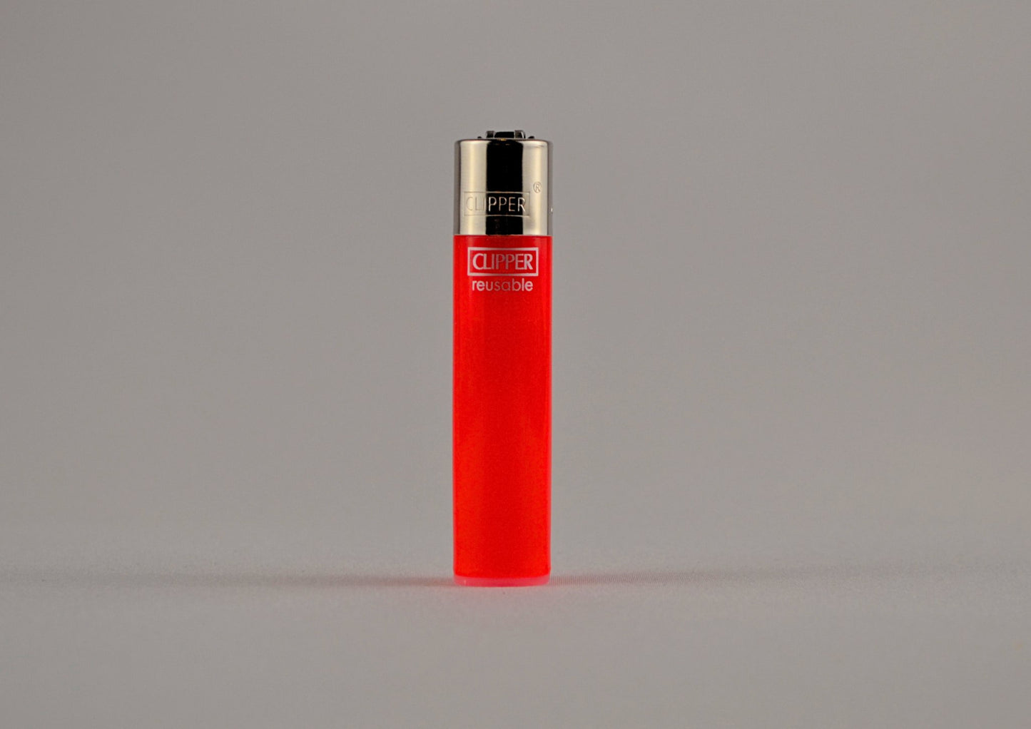 CLIPPER Solid Branded Lighter - 1 - 01 - 04 - 1003 - 5 - Rot